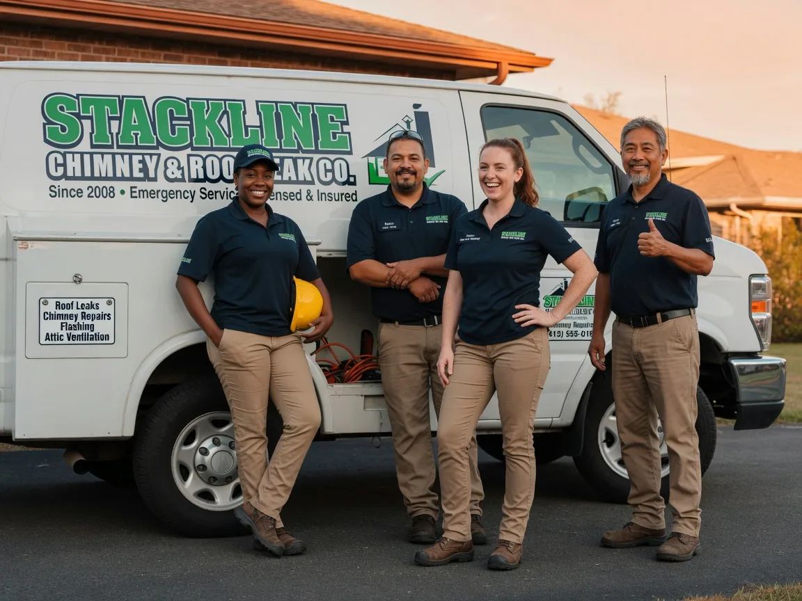 Chimney flashing repair company in Lucasville, OH